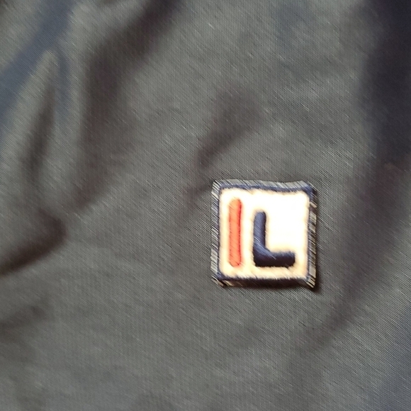 Fila Track Jacket Mens Size 45 Snap Sleeves Vintage Red White Blue Y2K - Picture 11 of 15